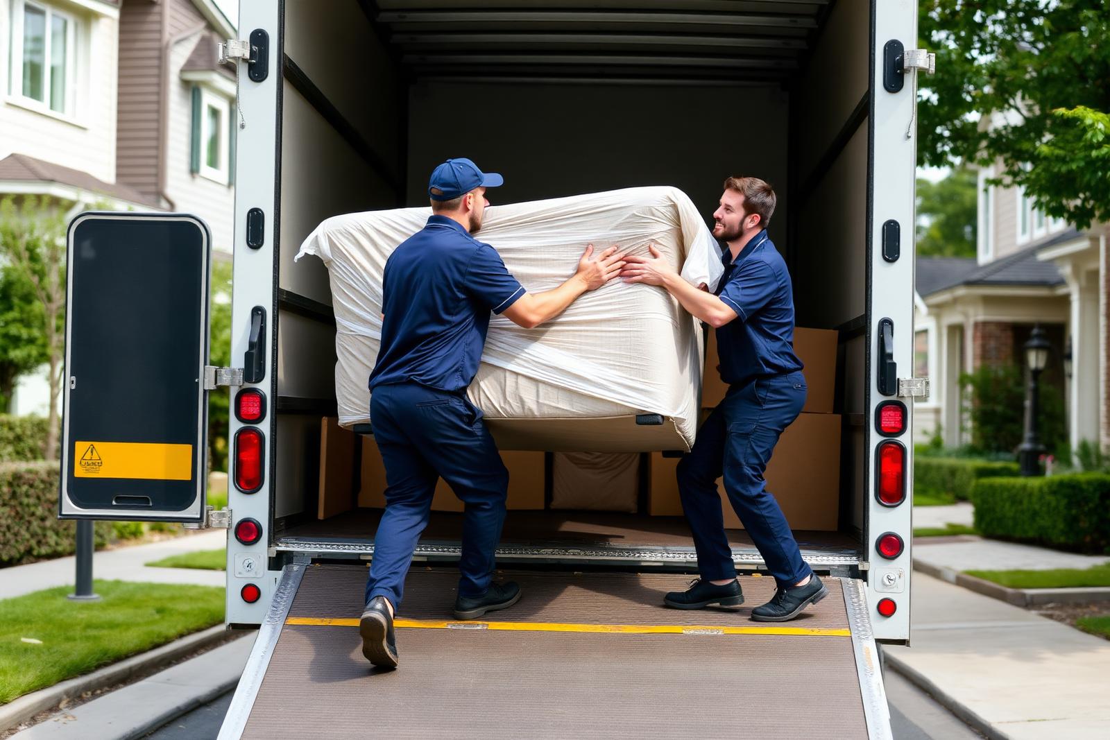 Swifty Moving professionals at work